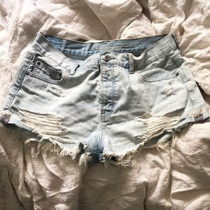 Distressed Tomgirl Shorts